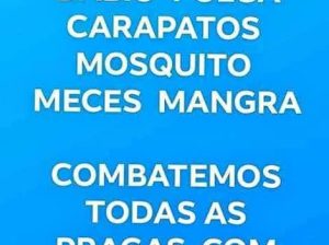 Serviços de desinfestação